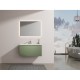 900mm Green Plywood Wall Hung Vanity with Marble Basin 900mm Green Plywood Wall Hung Vanity with Marble Basin